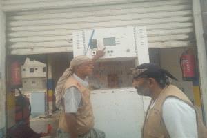 حملة رقابية في خورمكسر تغلق محطات غاز مخالفة وترصد تجاوزات في التسعيرة