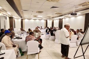 ورشة مجتمعية بالمكلا تبحث احتياجات أحياء بويش وتحسين الخدمات الأساسية