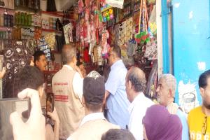 مدير عام مديرية التواهي يواصل حملة رقابية ناجحة لمراقبة وضبط الأسعار وحماية المستهلك