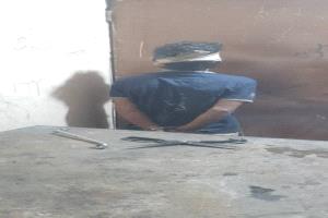 أمن لودر يضبط لص الأسلاك متلبسًا داخل محطة الكهرباء!