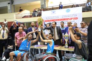 البكري يشهد تتويج منتخب صنعاء "رجال وسيدات" بلقب البطولة الوطنية الأولى لكرة السلة للكراسي المتحركة