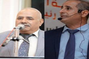 الدكتور البيشي يهنئ مدير إدارة الصيدلية بعدن د. مروان عبدالمجيد لحصوله على الماجستير إدارة صحية