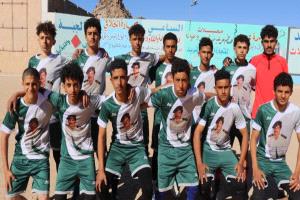 إختتام دوري الفقيد العميد ركن علي ناصر القشم الكروي بالضالع