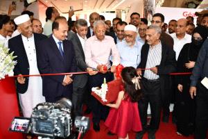 الشعبي وباعبيد ورشاد هائل يفتتحان جيان هايبر ماركت عدن مول بالعاصمة عدن