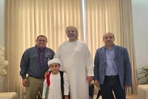 اللواء الزُبيدي يستقبل المفوّض العام لجمعية الكشافة والمرشدات