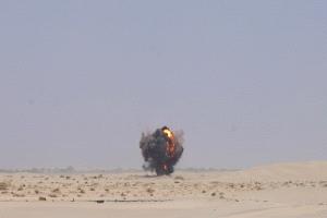 أبين: "مشروع مسام" يتلف 7 آلاف لغم وقنبلة ومخلفات حربية بمديرية زنجبار