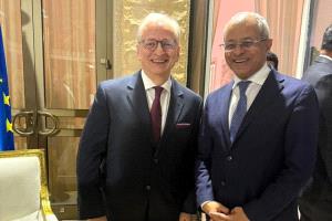 نائب وزير الخارجية يشيد بالدعم الالماني السياسي والتنموي لليمن