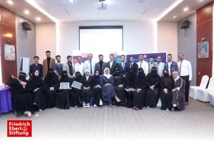 اختتام دورة مهارات الخطابة والخطاب السياسي للشباب القيادي في عدن