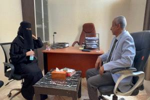 الوكيل الشبحي يزور مقر مؤسسة إحسان للتنمية الإنسانية ويناقش معها التدخلات القادمة في القطاع الصحي