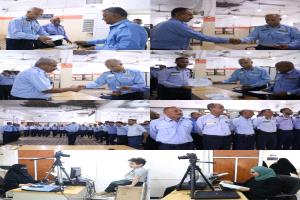 تكريم المتميزين من ضباط وأفراد وموظفي فرع مصلحة الهجرة والجوازات بالعاصمة عدن