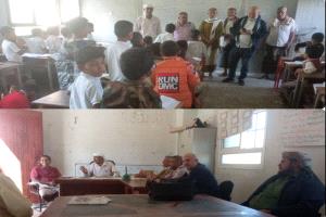 مدير تربية مودية يواصل زياراته الميدانية ويشيد بجهود مدارس التعليم الأساسي