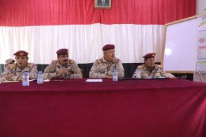 سيئون: تنفيذ تمرين عملياتي لوحدات المنطقة العسكرية الأولى واللواء 37 مدرع