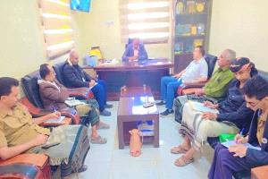 الأحمدي وبن سنان يناقشان مع اللجان العاملة الترتيبات النهائية لانطلاق الأولمبياد الرياضي الأحد القادم