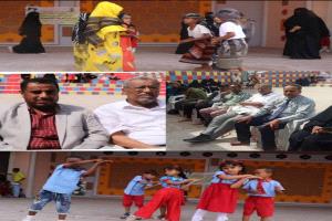 تربية أبين تقيم المعرض الثاني لرياض الأطفال عن الحرف والمهن احتفاءً بيوم الطفل العالمي