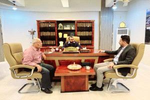 وزير الأشغال يناقش مع رئيس هيئة الأراضي توحيد الجهود في التخطيط العمراني