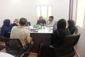 مكتب تنسيق الأعمال المتعلقة بالألغام "YMACC" يستضيف اليوم مؤسسة "وجود" للأمن والسلامة