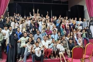 نوال جواد .. نقدم مشهد طلابي  مكتمل بمضمون ابداعي في مهرجان الطفل الموهوب  يحمل هوية عدن