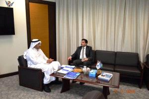 نائب وزير المياه والبيئة يبحث مع أمين عام (البريسجا) تعزيز التعاون لحماية بيئة البحر الأحمر وخليج عدن