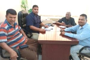 منتدى أصدقاء الإعلاميين يزور منشأة غاز بروم بحضرموت