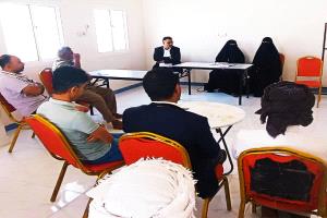 مدير التثقيف والاعلام الصحي يبحث مع رئيسة مرصد اين للحقوق والتنمية التعاون المشترك في مجال التوعية المجتمعية