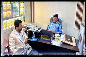 تنسيق مشترك بين صندوق صيانة الطرق وشرطة سير المهرة لمعالجة أضرار ما بعد الأعاصير