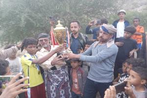 فريق يري يتوج بطلاً للدوري المدرسي بمدرسة الرفقة في رصد يافع