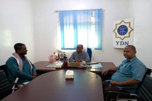 مكتب YDN بوادي حضرموت يطلع على برامج مؤسسة اقرأ للتعليم والتنمية