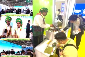 العسل اليمني يلفت الأنظار في معرض «شانغهاي» الدولي للاستيراد