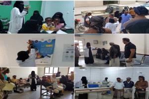 أبين : هيئة مستشفى الرازي تنظم حملة توعية حول المضادات الميكروبية