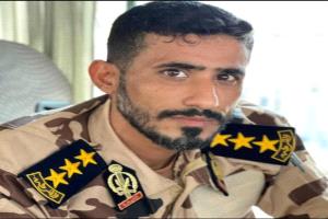 رئيس اللجان المجتمعية بالبريقة النقيب صالح الجوهري يعزي الخضر لصور في وفاة حفيده