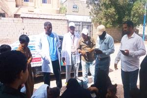 بن هيثم والمعلم وباداس يدشنون جلسات نشاط الايصالي التكاملي بمديرية الغيضة بالمهرة .