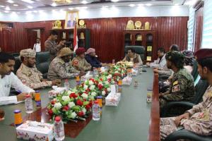 محافظ المهرة يستقبل قيادة قوات درع الوطن ويؤكد دورها في تعزيز الأمن