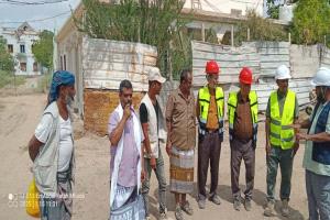 رئيس جامعة لحج يتفقد سير العمل بمشروع بناء قسم الطب البيطري في كلية الزراعة