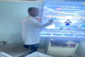 تدشين اللوحات التوعوية الخاصة بأسبوع السلامة الدوائية في مستشفيات لحج والضالع والمهرة