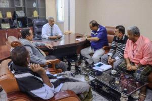 لقاء مشترك بين الحالمي وتركي لبحث استعدادات احتفالات الاستقلال في لحج