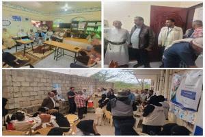 قعطبة: بكر الشاعري يلتقي وفد من الائتلاف الهولندي ويطلعوا على أنشطة المساحة الصديقة للأطفال ضمن مشروع الحماية