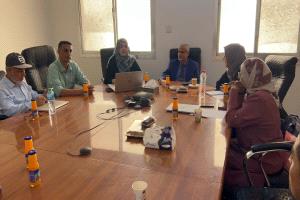 الوكيل الشبحي يترأس لقاء  لعمل الدراسات والاستراتيجية لمكافحة سرطان الثدي