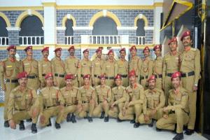 رئيس انتقالي ميفعة يبارك تخرج باديان وباكركر وباعوضة وحصولهم على درجة البكالوريوس في العلوم العسكرية برتبة ملازم 2