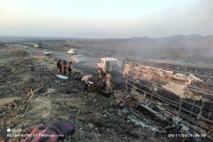 الشنفرة يعزي أُسر ضحايا حافلة النقل في أبين ويصف الحادث بالمؤلم