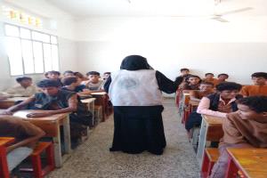 جمعية إكرام الخيرية تنفذ جلسات توعوية حول "العنف ضد المرأة" في مدارس منطقة الكود