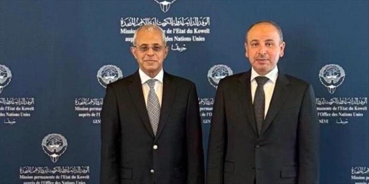 نائب وزير الخارجية يبحث مع مندوب الكويت دعم اليمن وتعزيز التنسيق العربي