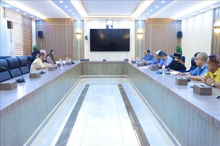 لقاء تنسيقي بين وزارة الزراعة والأسماك وفريق كتلة الأمن الغذائي والزراعة والبرنامج الإنمائي و"الفاو"