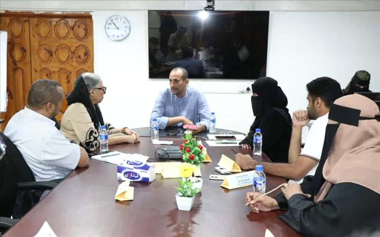 باخبيرة يبحث مع مديرة مكتب اليونيسيف التدخلات في قطاعي المياه والصرف الصحي