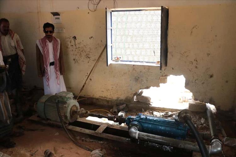 العبر تشهد تحسينات جديدة في قطاع المياه بتركيب مضخة وشبكة أنابيب حديثة