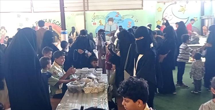 كتابي وحقيبتي مبادرة إنسانية تضيء طريق التعليم من مدرسة الريان الأهلية بلحج