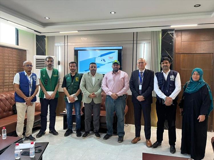 وكيل وزارة الصحة يبحث مع فريق من مركز الملك سلمان ومنظمة الصحة العالمية نتائج التدخلات الصحية