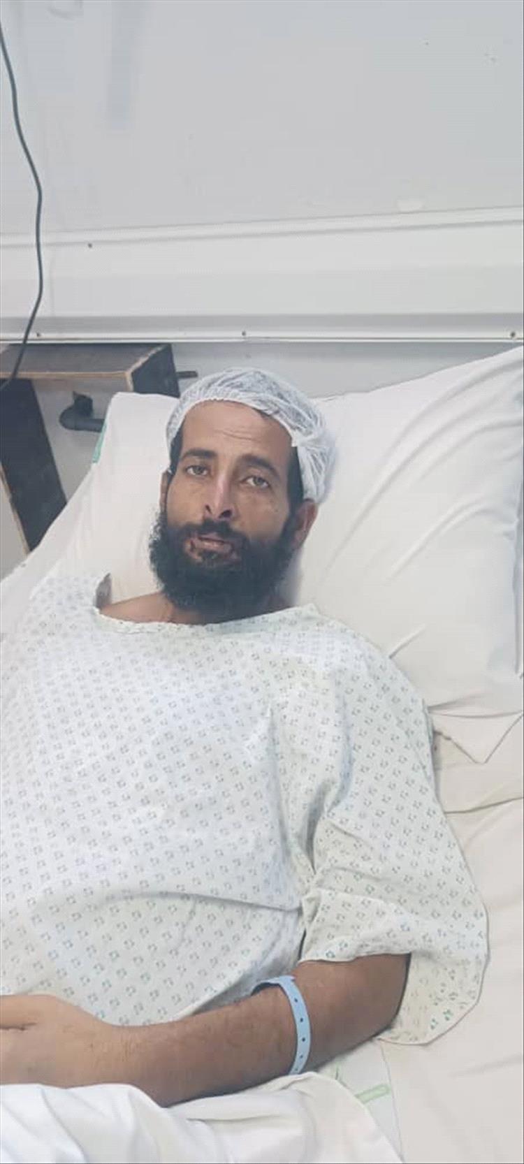 نداء لأهل الخير.. جريح حرب بحاجة للعلاج في مصر