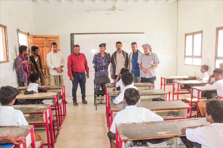 مدير عام بروم ميفع يقوم بزيارة تفقدية لمنطقة نتيشة وضواحيها بوادي المحمديين