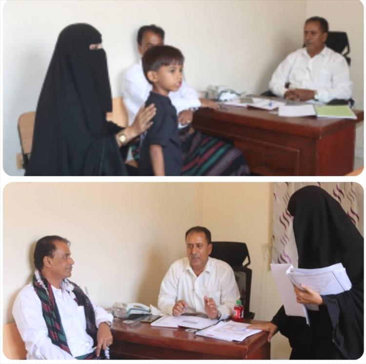 مدير عام مديرية يافع ينفذ زيارة لمؤسسة ابرار لأطفال التوحد بلحج .. ويشيد بعملها