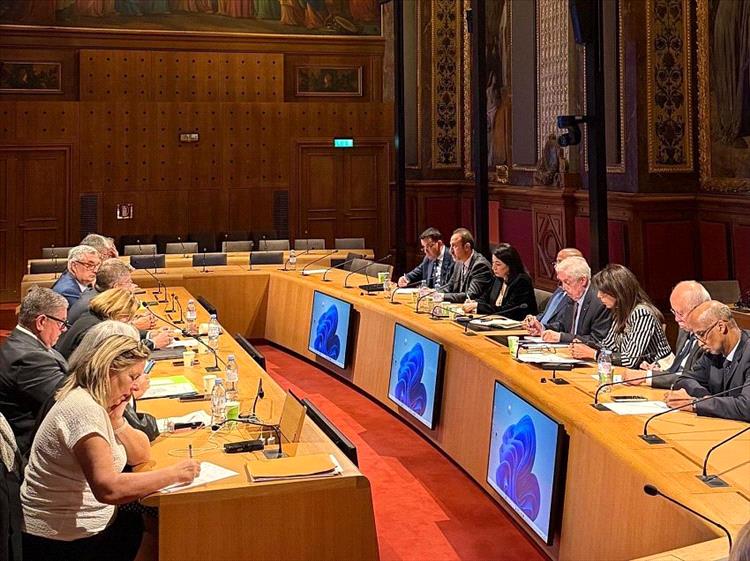 اليمن يشارك في لقاء عربي مع مجلس الشيوخ الفرنسي بشأن دعم القضية الفلسطينية